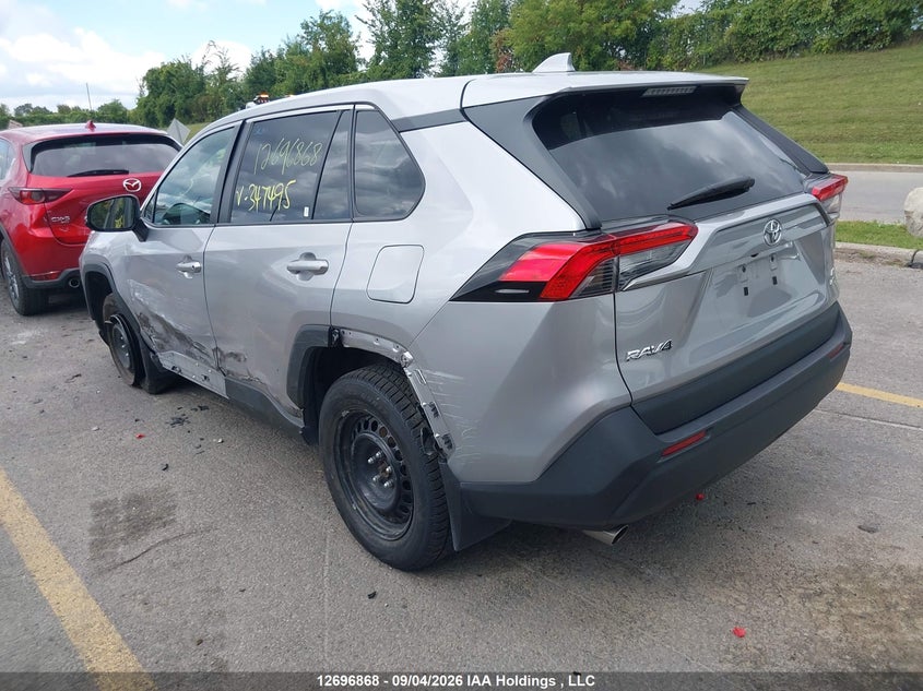Vin: 2t3b1rfv4pc347495, lot: 3102033, toyota rav4 le 20233