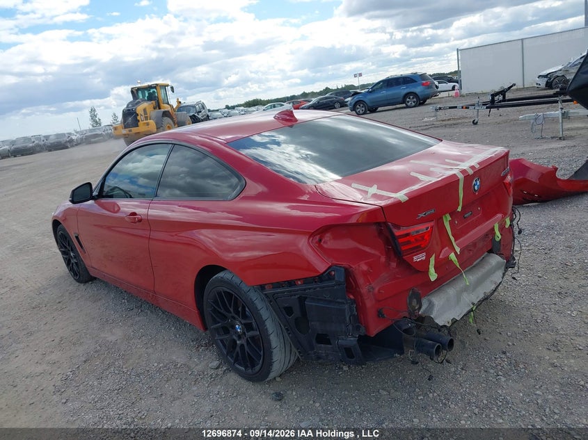 Vin: wba3n5c52ek196096, lot: 3102039, bmw 428i xdrive 20143
