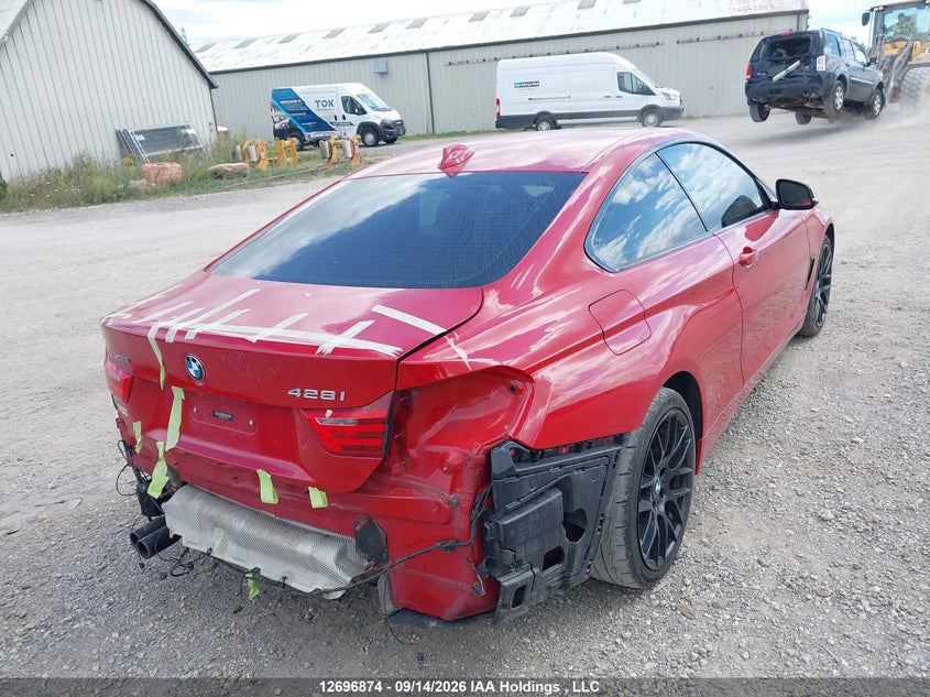 Vin: wba3n5c52ek196096, lot: 3102039, bmw 428i xdrive 20144