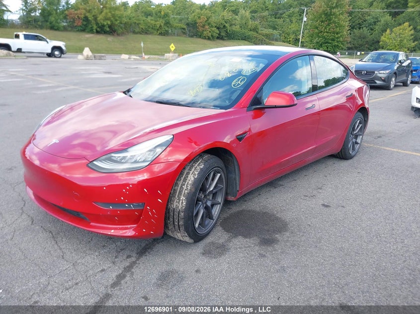 Vin: 5yj3e1ea9nf258385, lot: 3102066, tesla model 3 rwd/standard range 20222