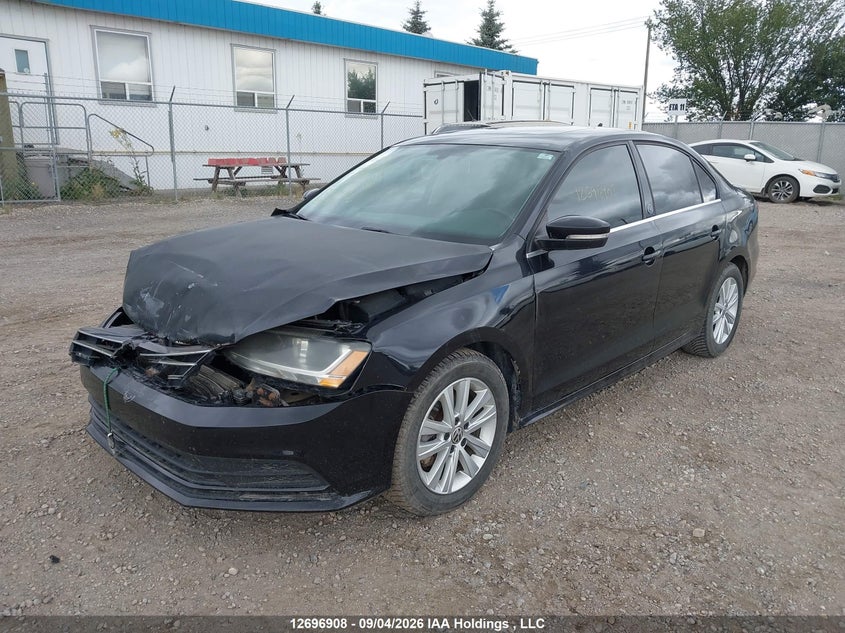 2017 Volkswagen Jetta, Удар спереду, IAAI, VIN 3VWDB7AJ7HM371898 — фото 2