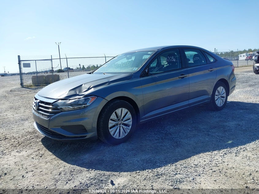 2019 Volkswagen Jetta S/Se/R-Line, Front, IAAI, VIN 3VWC57BU3KM234508 — photo 2