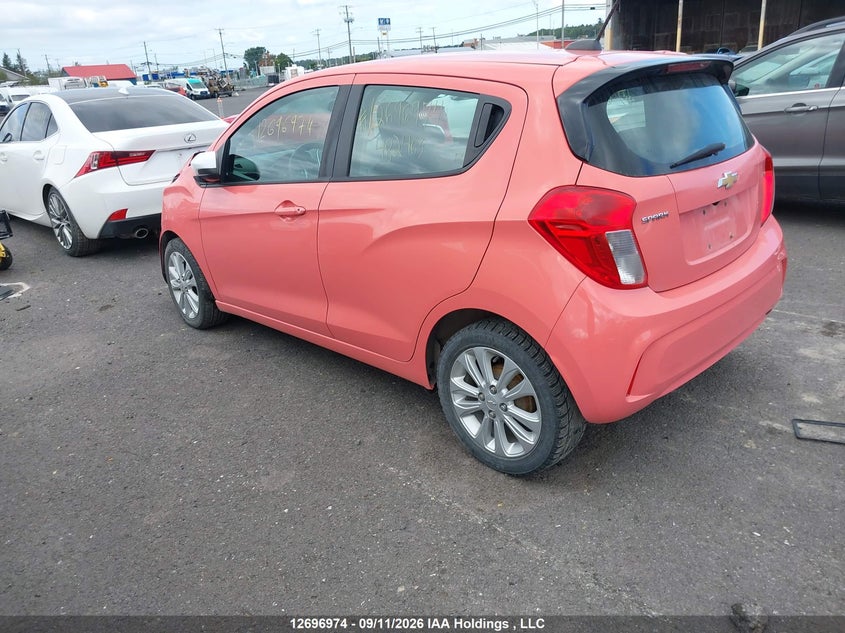 Vin: kl8cd6saxjc482463, lot: 3102140, chevrolet spark 1lt cvt 20183