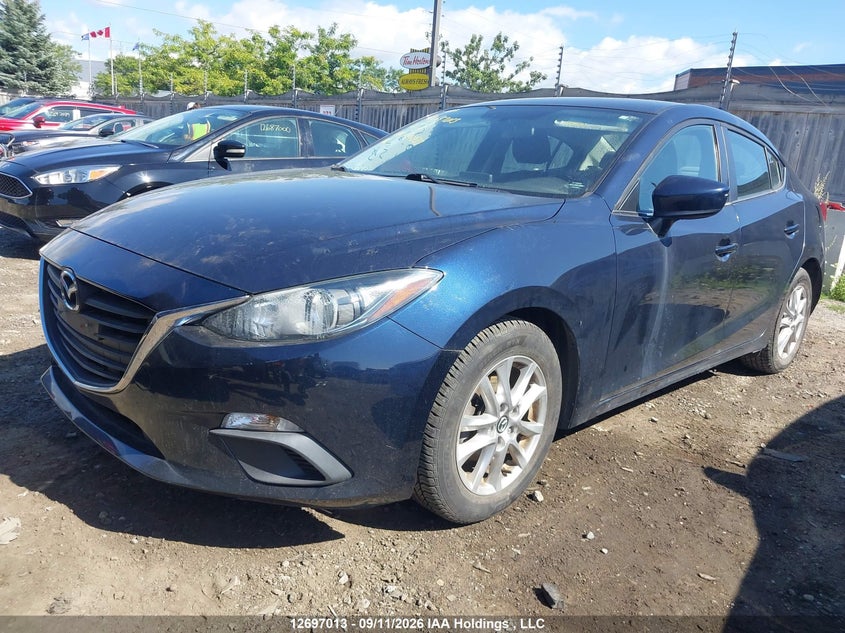 Vin: 3mzbm1v7xgm310833, lot: 3102205, mazda 3 touring 20162