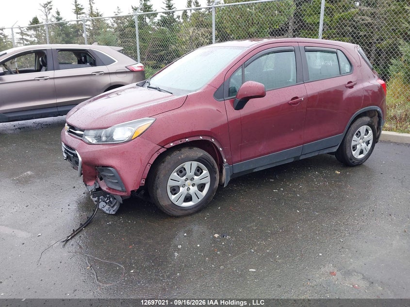 Vin: 3gncjksb6hl142427, lot: 3102213, chevrolet trax ls 20172