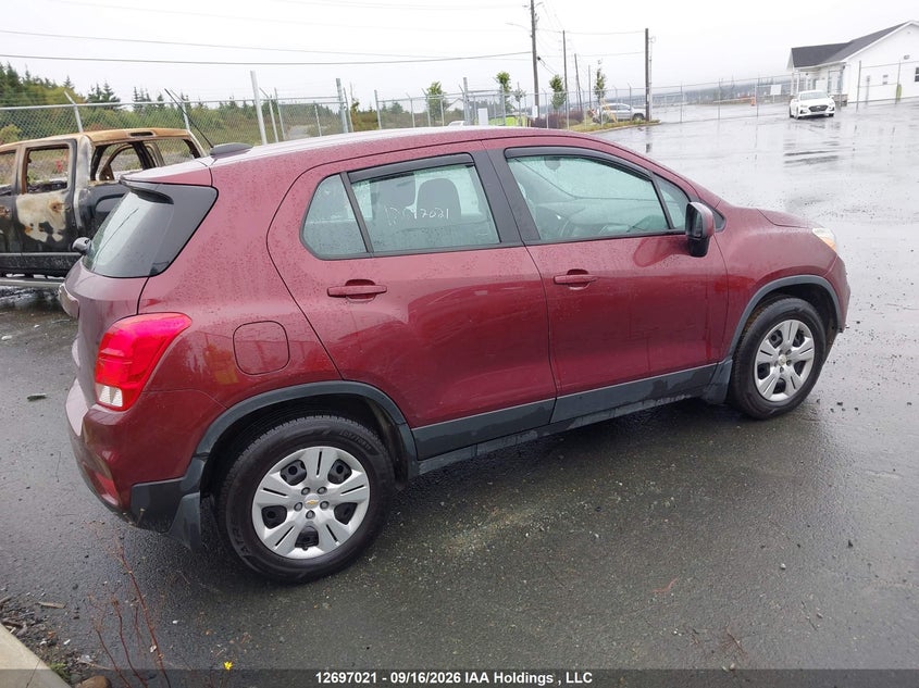 Vin: 3gncjksb6hl142427, lot: 3102213, chevrolet trax ls 20174