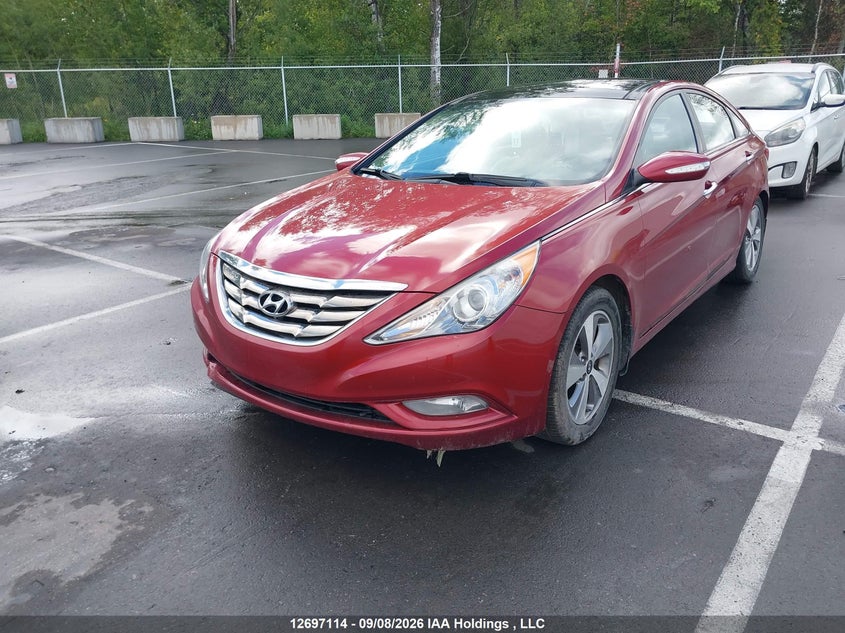 2012 Hyundai Sonata, Правий бік, IAAI, VIN 5NPEC4AC6CH408488 — фото 2