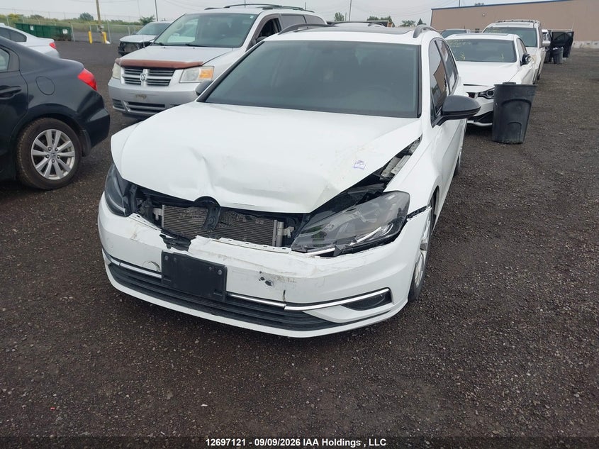 Vin: 3vw117au7jm754133, lot: 3102327, volkswagen golf sportwagen 1.8 tsi comfortline/1.8 tsi trendline 20182