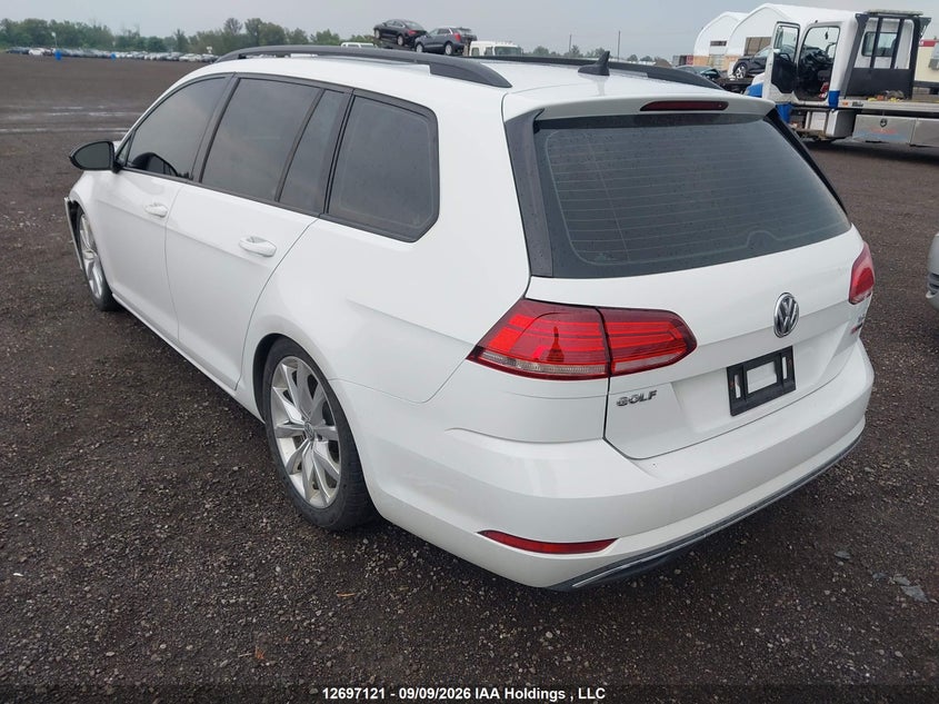 Vin: 3vw117au7jm754133, lot: 3102327, volkswagen golf sportwagen 1.8 tsi comfortline/1.8 tsi trendline 20183
