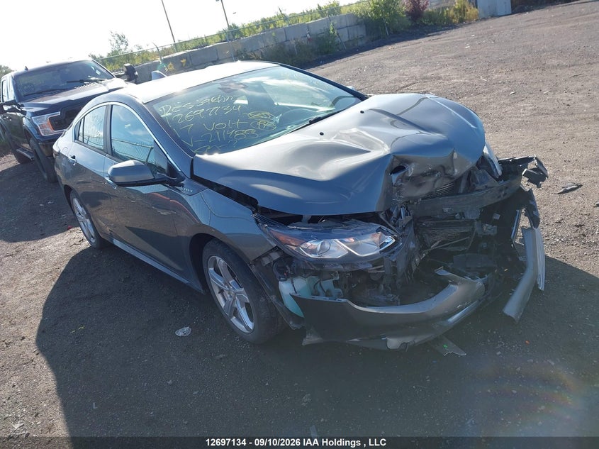 2017 Chevrolet Volt Lt, Front, IAAI, VIN 1G1RA6S56HU211488