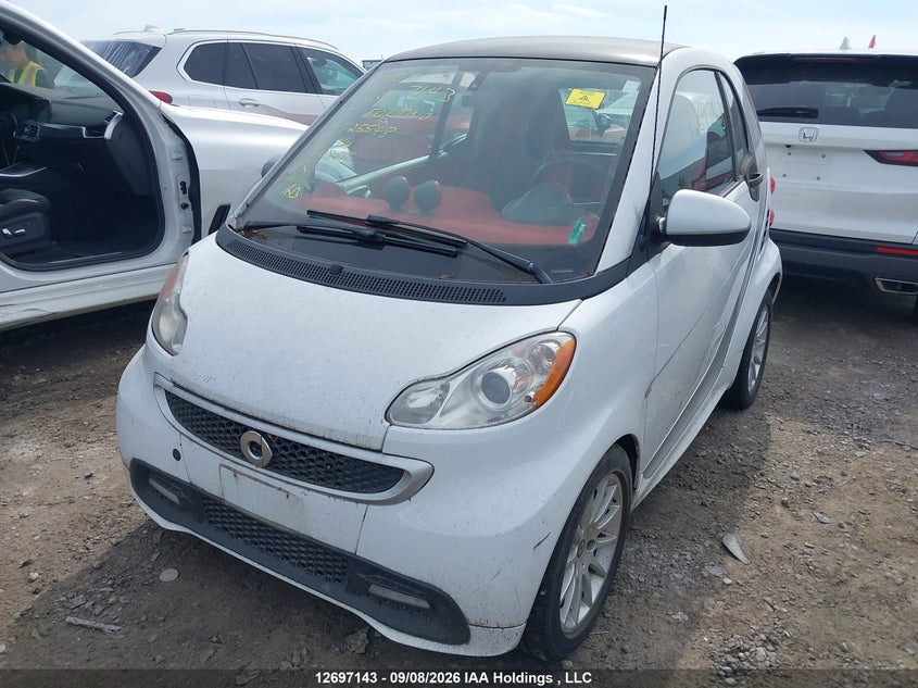 Vin: wmeej3ba3dk725548, lot: 3102351, smart fortwo pure/passion 20132