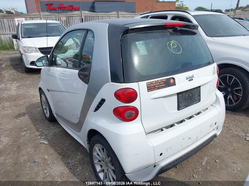 Vin: wmeej3ba3dk725548, lot: 3102351, smart fortwo pure/passion 20133