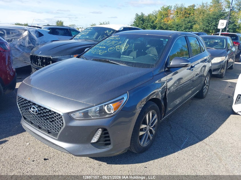 2018 Hyundai Elantra Gt, Левый бок, IAAI, VIN KMHH35LEXJU021328 — фото 2