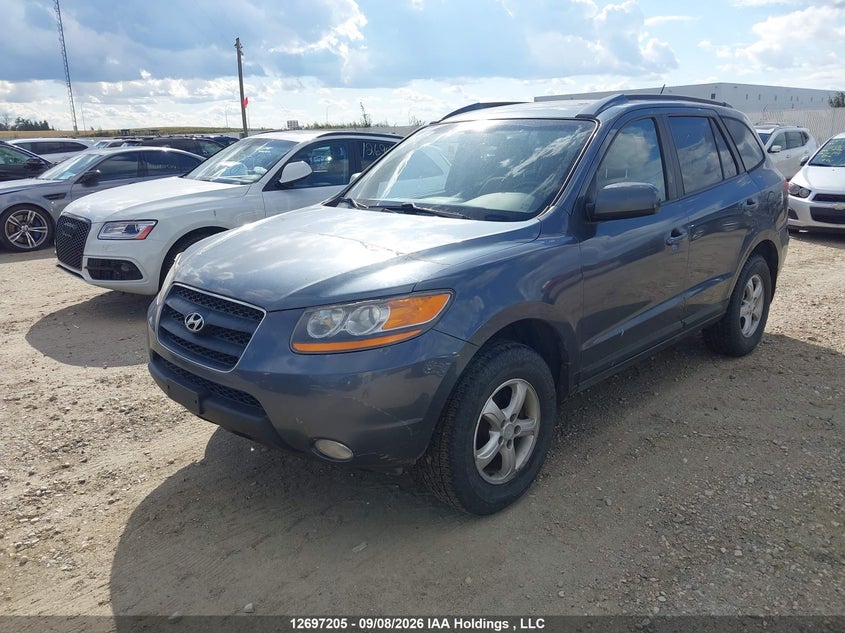 2009 Hyundai Santa Fe, Благотворительность, IAAI, VIN 5NMSG73E99H323786 — фото 2