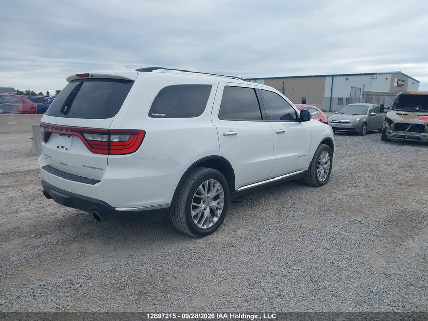 Vin: 1c4sdjetxfc193545, lot: 3102423, dodge durango citadel 20154