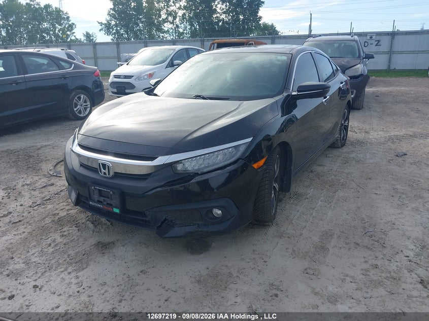 Vin: 2hgfc1f93hh109817, lot: 3102427, honda civic touring 20172