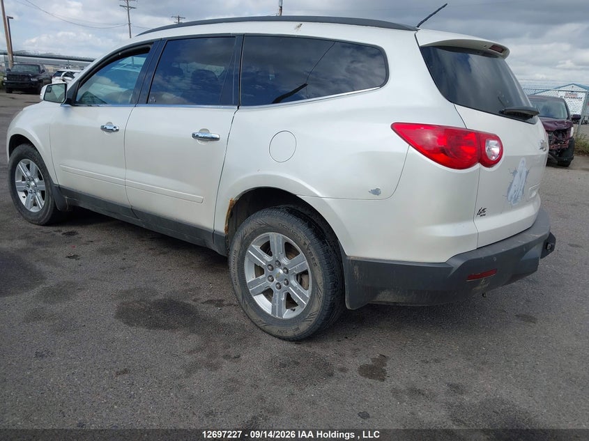 Vin: 1gnkrged2bj209599, lot: 3102435, chevrolet traverse lt 20113