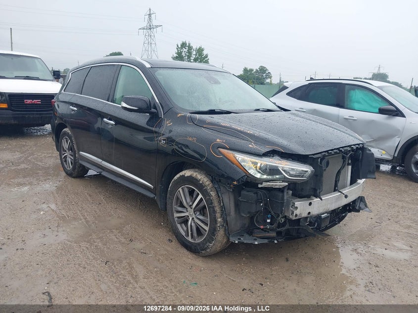 2020 Infiniti Qx60 Essential/Limited Edition/Proactive/Pure/Sensory/Signature Edition, Удар спереду, IAAI, VIN 5N1DL0MM4LC503633