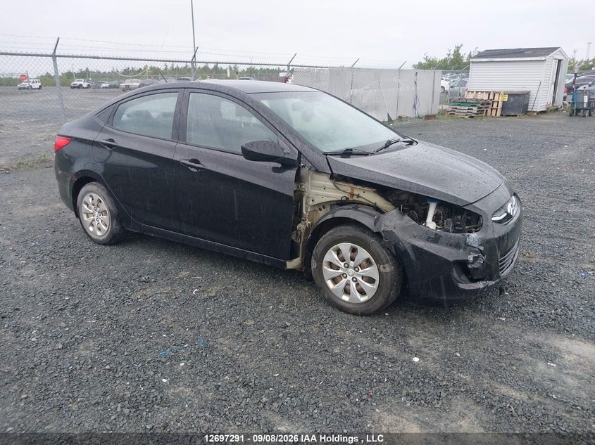 2016 Hyundai Accent Se, Удар спереду, IAAI, VIN KMHCT4AEXGU079956