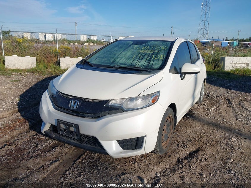 2015 Honda Fit, Water, IAAI, VIN 3HGGK5G57FM101700 — photo 2