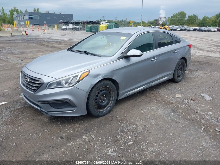 Vin: 5npe34ab7fh094653, lot: 3102574, hyundai sonata 2.0t 20152