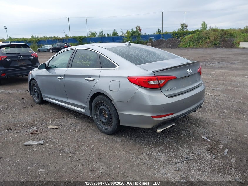 Vin: 5npe34ab7fh094653, lot: 3102574, hyundai sonata 2.0t 20153