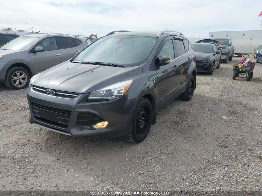 Vin: 1fmcu9j90fuc50967, lot: 3102578, ford escape titanium 20152