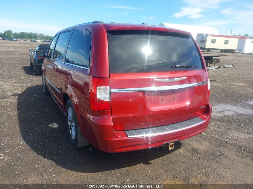Vin: 2c4rc1gg5gr128628, lot: 3102602, chrysler town & country limited platinum 20163