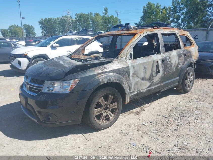 Vin: 3c4pddfg2ct215014, lot: 3102608, dodge journey r/t 20122