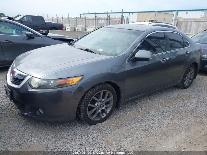 2009 Acura Tsx Premium/Technology Package, Град, IAAI, VIN JH4CU26659C802305 — фото 2