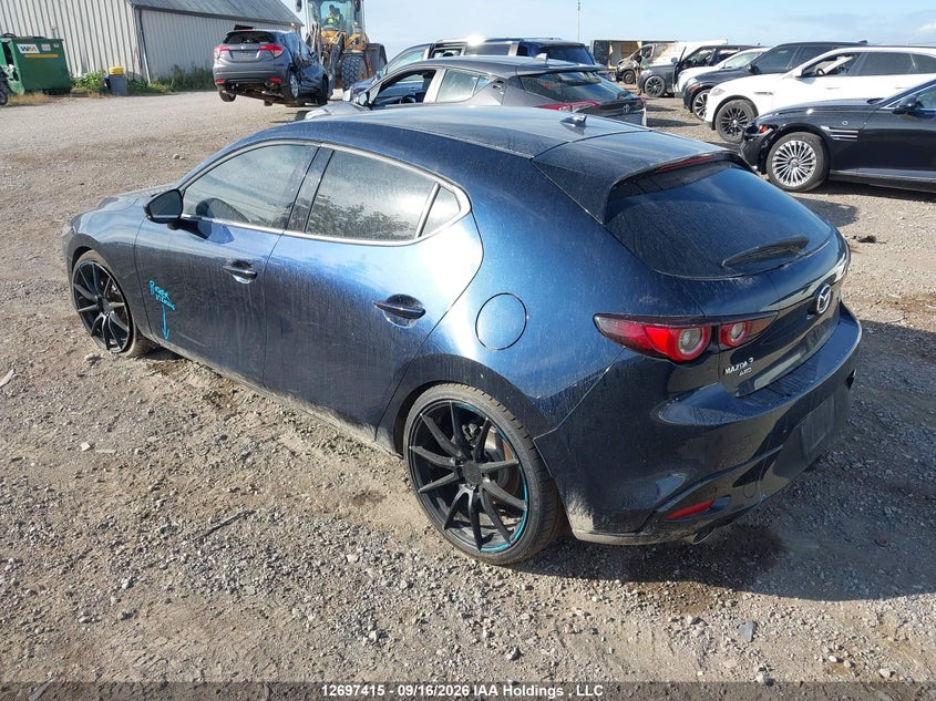 Vin: jm1bpbmy4n1513530, lot: 3102626, mazda mazda3 gt w/turbo 20223