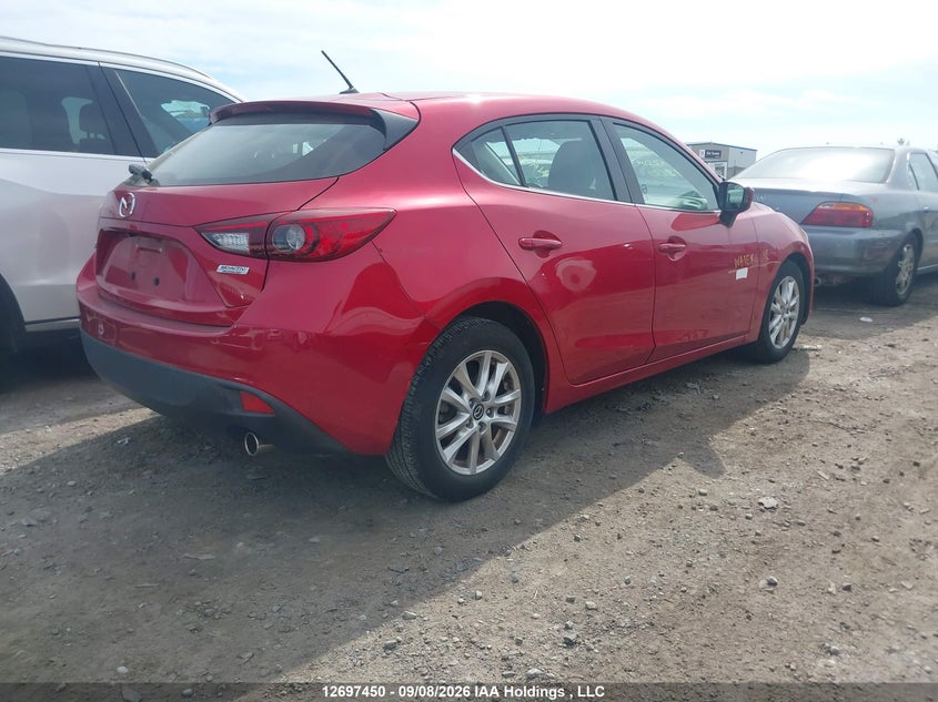 Vin: 3mzbm1l74fm198130, lot: 3102661, mazda 3 touring 20154