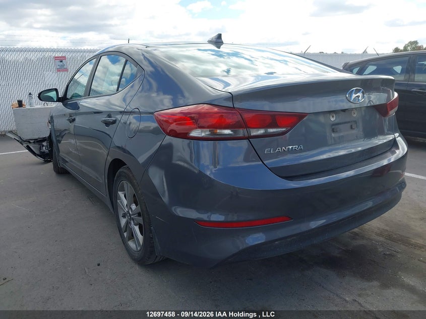 Vin: kmhd84lf2hu401745, lot: 3102669, hyundai elantra gl 20173