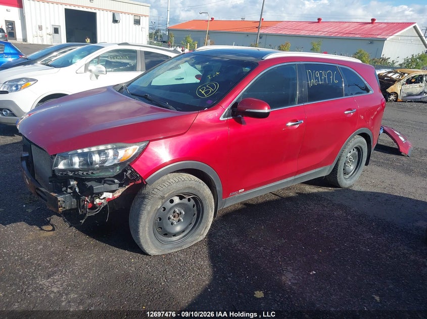 Vin: 5xyphda55hg296373, lot: 3102687, kia sorento ex 20172