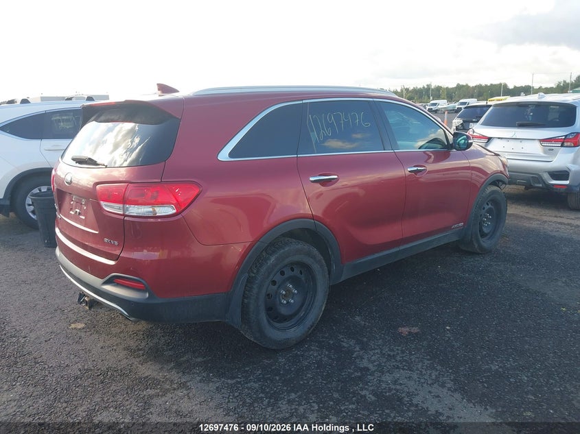 Vin: 5xyphda55hg296373, lot: 3102687, kia sorento ex 20174