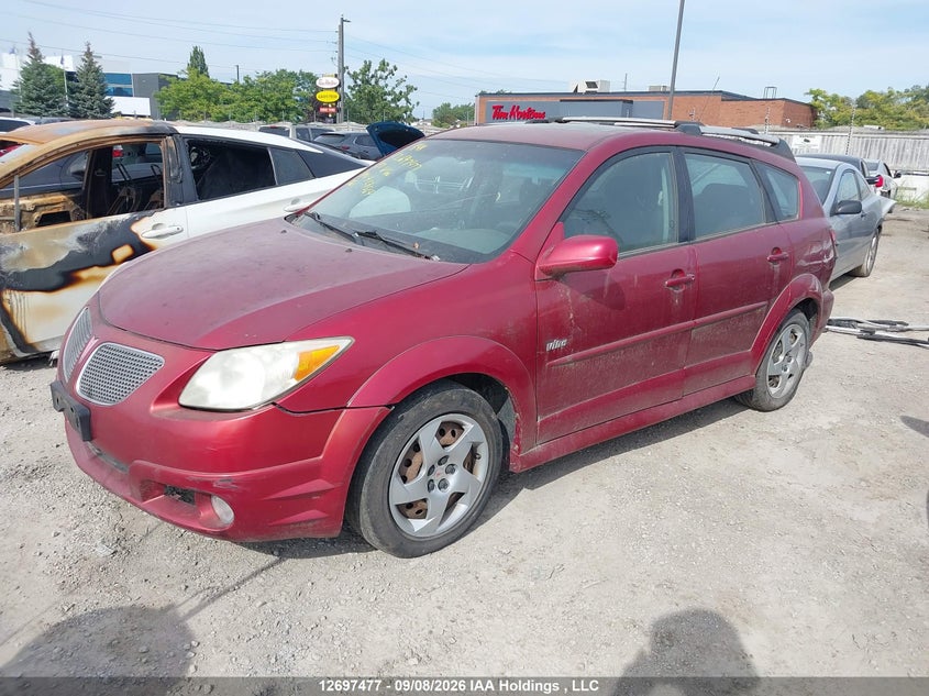 2007 Pontiac Vibe, Charity, IAAI, VIN 5Y2SL67827Z429564 — photo 2