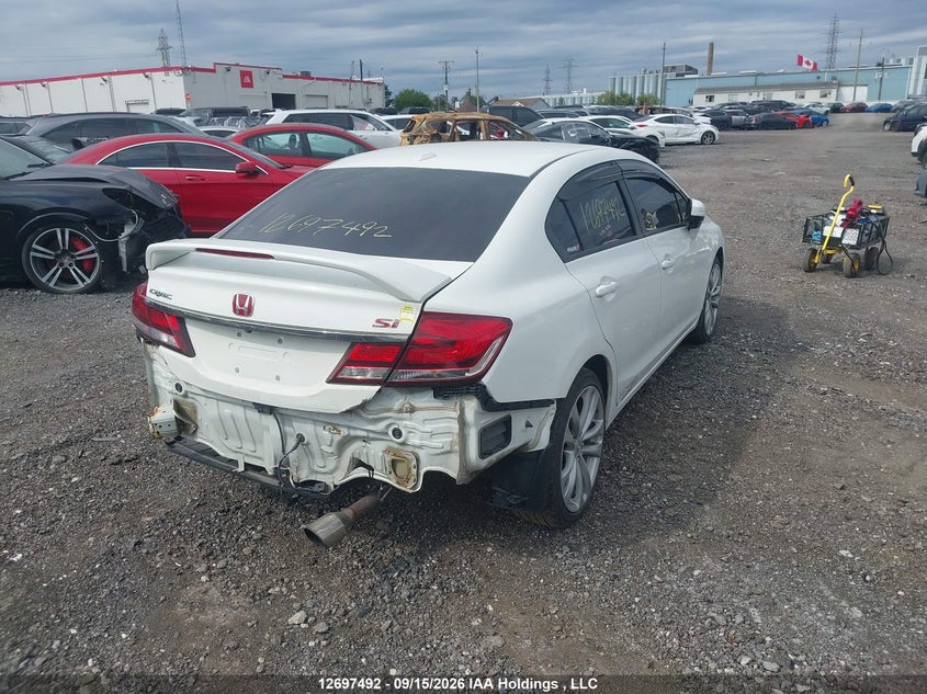 Vin: 2hgfb6e54eh201173, lot: 3102704, honda civic si si 20144