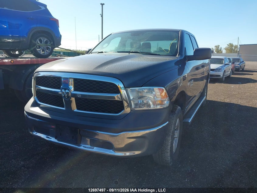 2018 RAM 1500, Right Side, IAAI, VIN 1C6RR7FT4JS190681 — photo 2