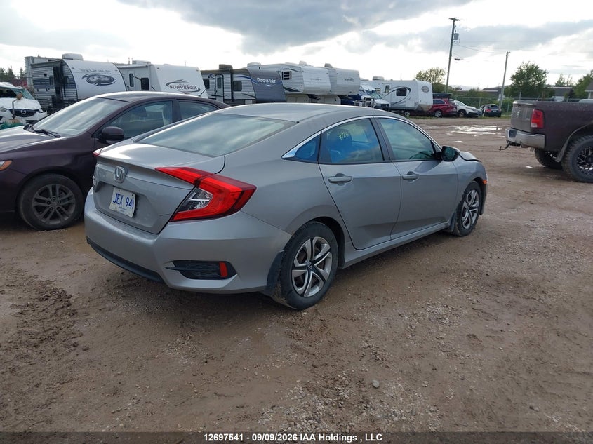 Vin: 2hgfc2f51gh033595, lot: 3102754, honda civic lx 20164