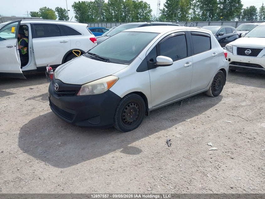Vin: jtdktud3xcd530503, lot: 3102770, toyota yaris 20122