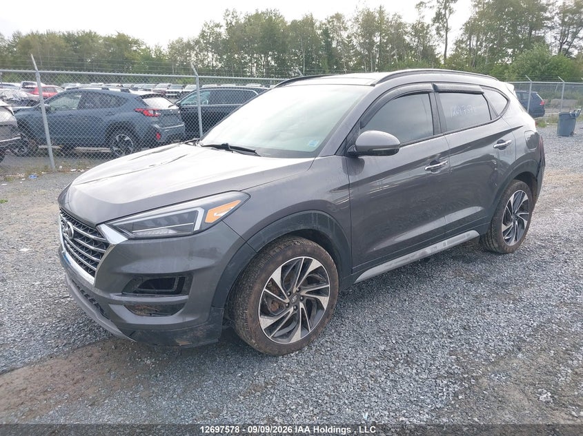 Vin: km8j3cal9mu355961, lot: 3102791, hyundai tucson ultimate 20212