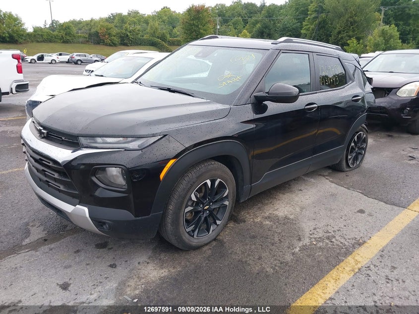 Vin: kl79mrslxmb131743, lot: 3102804, chevrolet trailblazer lt 20212