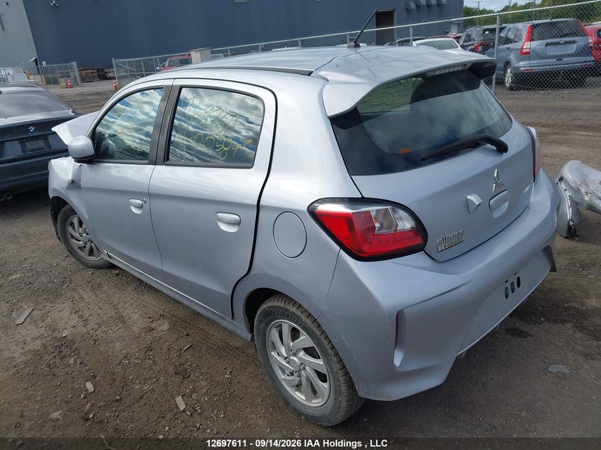 Vin: ml32auhj7nh005847, lot: 3102825, mitsubishi mirage carbon edition/es/se 20223