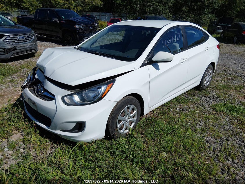 Vin: kmhct4ae2du466450, lot: 3102841, hyundai accent gls/gs 20132