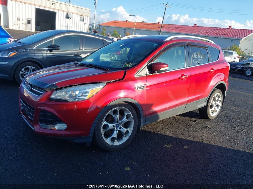 2015 Ford Escape, Удар спереду, IAAI, VIN 1FMCU9J99FUC49168 — фото 2