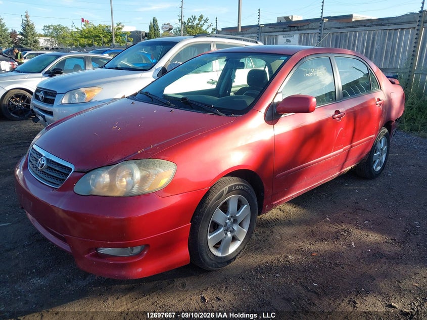 2005 Toyota Corolla, Удар сзади, IAAI, VIN 2T1BR32E85C891807 — фото 2