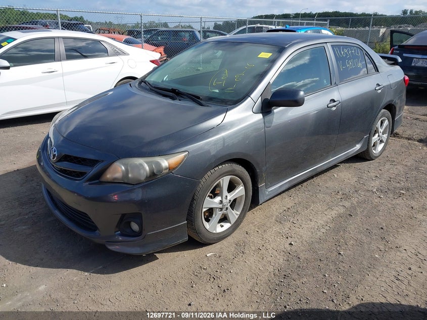 2011 Toyota Corolla, Удар ззаду, IAAI, VIN 2T1BU4EE1BC582126 — фото 2