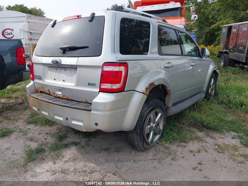 Vin: 1fmcu9eg0akc85747, lot: 3102958, ford escape limited 20104