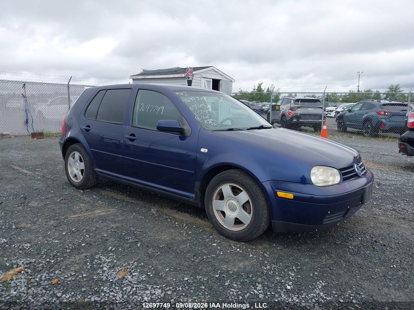 2005 Volkswagen Golf Gls Tdi, Удар ззаду, IAAI, VIN 9BWGR21J054025123