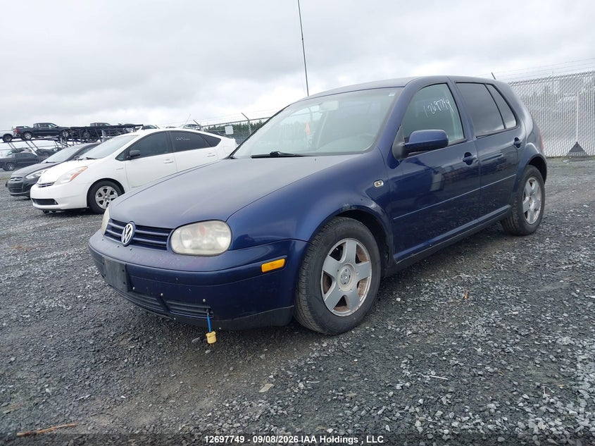 2005 Volkswagen Golf, Удар ззаду, IAAI, VIN 9BWGR21J054025123 — фото 2